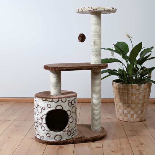 Trixie Kedi Oyun Ve Tırmalama Evi Bej Kahverengi 95 cm resmi
