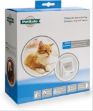 PetSafe 400 Ef Staywell Deluxe Mıknatıslı 4 Yönlü Kilitli Kedi Kapısı Beyaz resmi