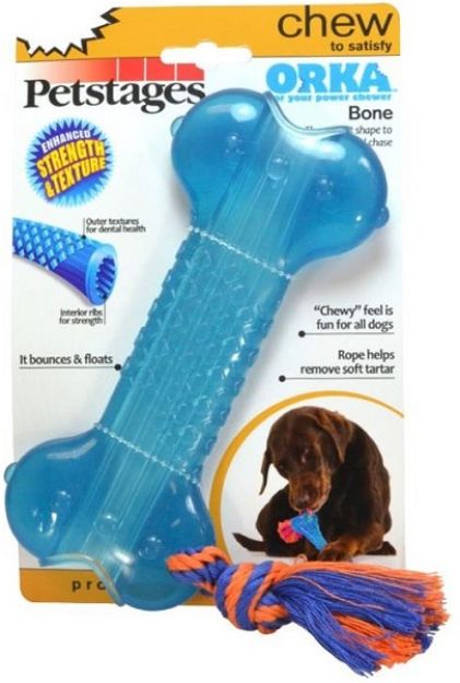 Petstages Orka Bone Diş Sağlığı İçin Köpek Çiğneme Oyuncağı 20 cm resmi
