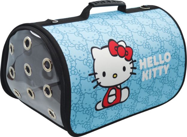 Hello Kitty Kedi Taşıma Çantası Turkuaz 50 x 31 x 28 Cm  resmi
