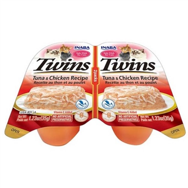 Picture of Twins Ton Balıklı ve Tavuklu Kedi Ödül Jölesi 2 x 35 Gr