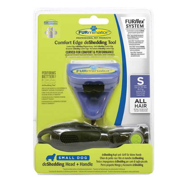 Furminator Furflex Kırık ve Dökülecek Tüyleri Toplayan Köpek Tarağı Small resmi