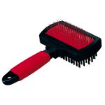 Picture of Ferplast GRO 5982 Yumuşak Saplı Çift Taraflı Kedi Köpek Fırçası