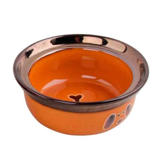 Picture of Pawise Seramik Mama Kabı Turuncu 1100 Ml