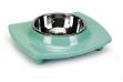 Beeztees Mela Kedi Köpek Mama Kabı Yeşil 160 ml 18,5 cm x 16 cm x 4,5 cm resmi