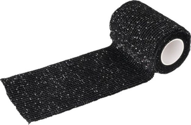Show Tech Self-Cling Bandage Black Glitter 4.5 m x 7.5 cm - 65STE682 resmi