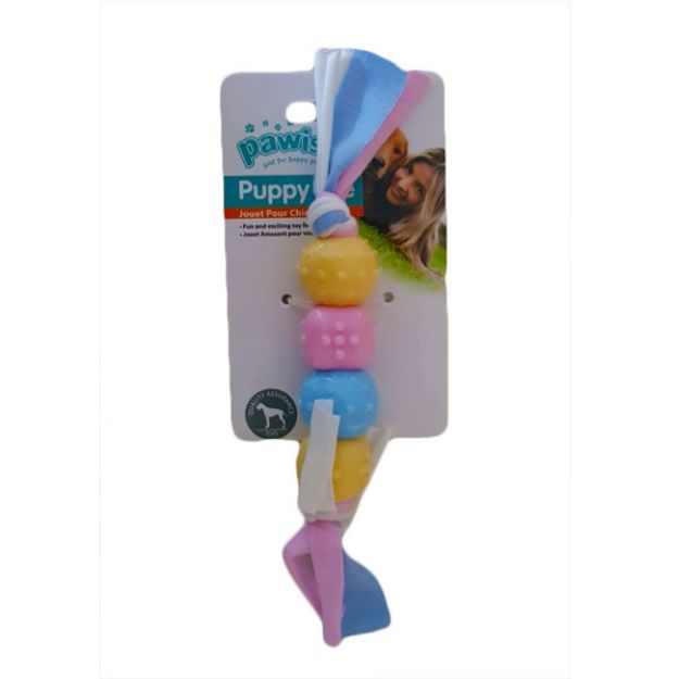 Picture of Pawise Puppy Life Diş Kaşıma Oyuncağı İpli Top