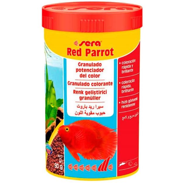 Picture of Sera Red Parot 250 ml Balık Yemi