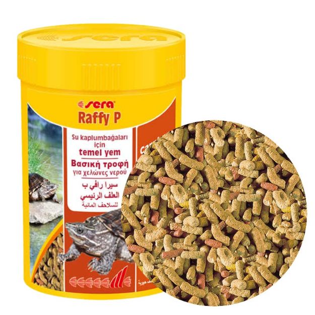 Picture of Sera Raffy P Kaplumbağa, Sürüngen ve Balık Çubuk Yemi 100 ml