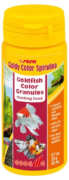 Picture of Sera Goldy Color Spriluna Japon  Balıkları için Renklendirici Yem 50 ml