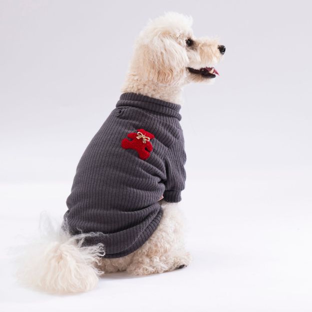Picture of (K) Antrasit Turtleneck Sweat L 23728