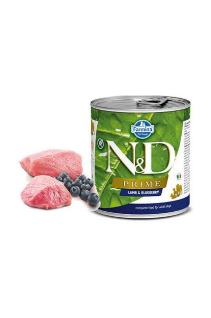 Picture of N&D Prime Köpek Konserve Kuzu & Yabanmersini 285Gr