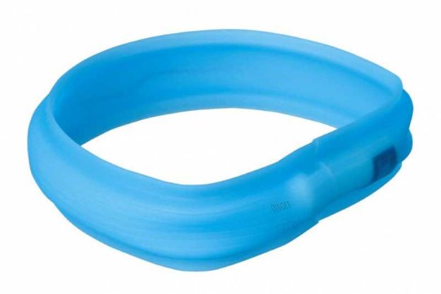 Trixie Işıklı Köpek Tasması Xs-S:35Cm/30Mm, Mavi 12670 resmi