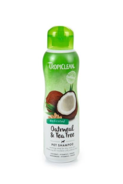 Tropiclean Yulaf Ezmesı Çay Ağacı Şampuanı 355 ML resmi