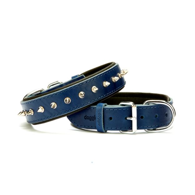 Picture of Konfor Deri Çivili Boyun Tasması Royalmavi 3,5x52-60cm Sbt3512lroyalblue