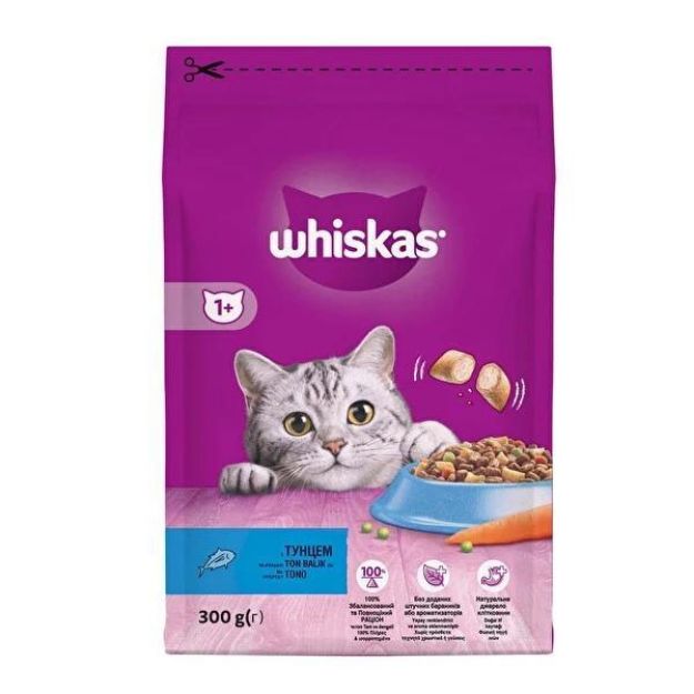 Picture of Whiskas Ton Balık Ve Sebzeli Kuru Kedi Maması 300 Gr