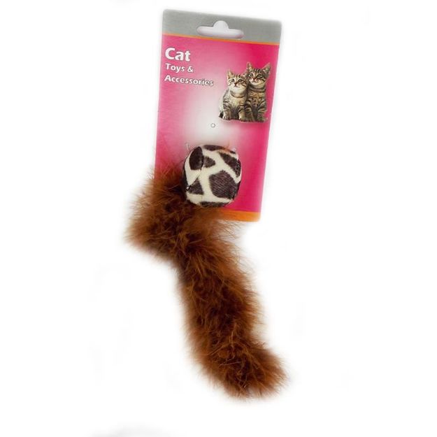 Picture of Eastland Kuyruklu Top Kedi Oyuncağı 18 Cm
