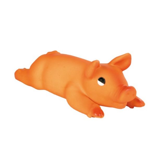 Trixie Köpek Oyuncağı Latex Mini Domuz 13,5 cm resmi