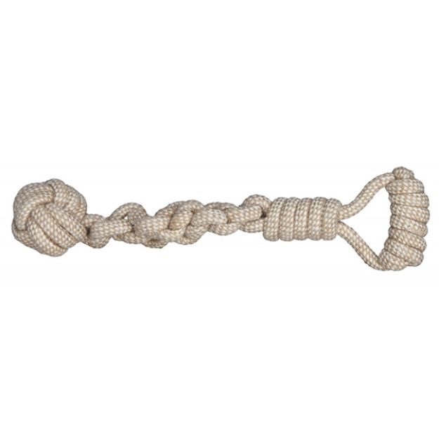 Trixie Köpek Oyuncağı Örgü İpli Top 8 cm / 38 cm resmi