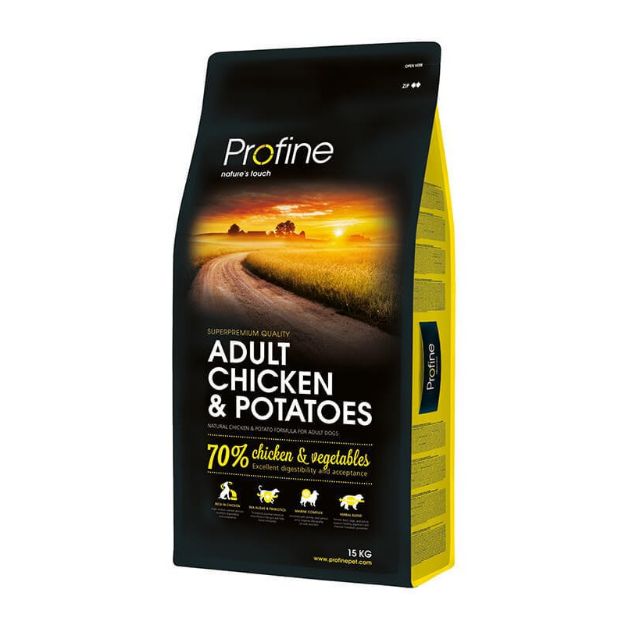 Profine Adult Tavuklu Patatesli Yetişkin Köpek Maması 15 Kg resmi
