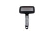 Picture of Zampa Slikon Top Başlıklı Kedi ve Köpek Fırçası Medium 14 x 9 Cm Gri