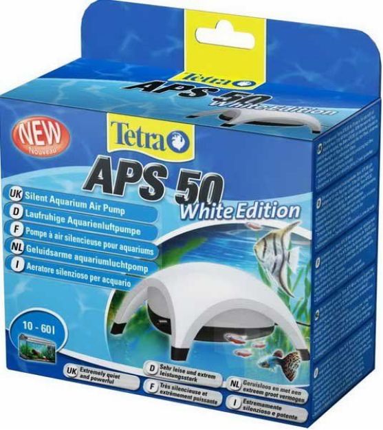 Picture of Tetra Aps 50 Tek Çıkışlı Akvaryum Hava Motoru Beyaz