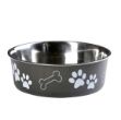 Picture of Karlie Bella Kaymaz Taban Köpek Mama Kabı Gri 14 cm 0,45 lt
