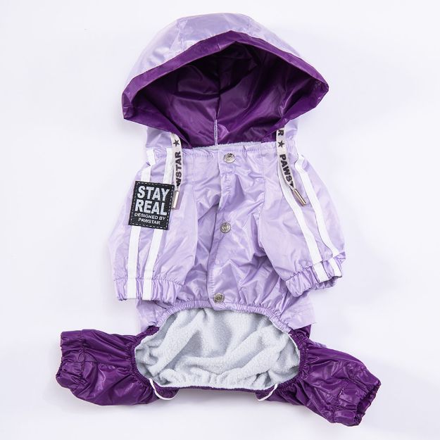 Picture of Pawstar Lilac-Purple Bicolor Rompers L 