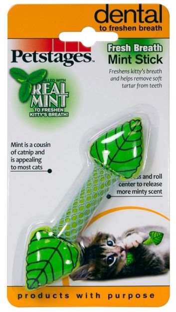 Petstages Fresh Breath Mint Nane Kokulu Kedi Oyuncağı resmi
