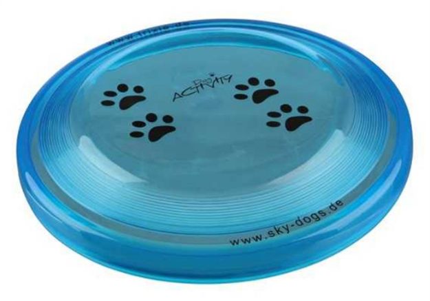 Trixie Köpek Agility Isısrmaya Dayanıklı Eğitim Frizbisi 23cm resmi