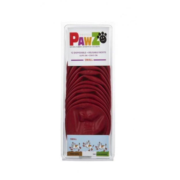 Picture of Pawz Köpek Galoşu Small Bordo 12 li paket