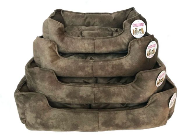 Pet Pretty Comfort Kedi Köpek Yatağı No:3 Kahverengi resmi