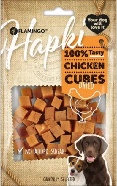 Picture of Flamingo Hapki Chicken Cubes 85 Gr
