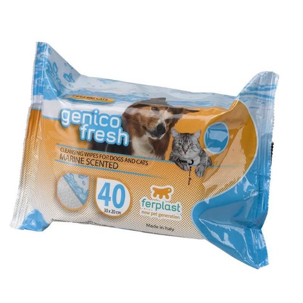 Picture of Genıco Fresh Kedi-Köpek Islak Mendil / Okyanus
