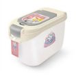 Cat Idea Mama Saklama Kovası 2 Kapaklı 5 Kg Krem resmi