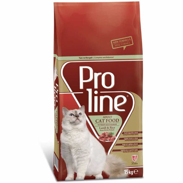Proline Cat Lamb&Rice Adult Kuzu Etli Pirinçli Yetişkin Kedi Maması 15Kg resmi