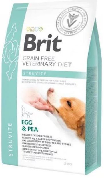 Picture of Brit Veterinary Diet Struvite İdrar Yolu Tahılsız Köpek Maması 2 Kg