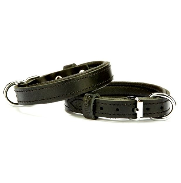 Picture of Doggie SBT-1510S Yumuşak Dokulu Sade Boyun Tasması Siyah