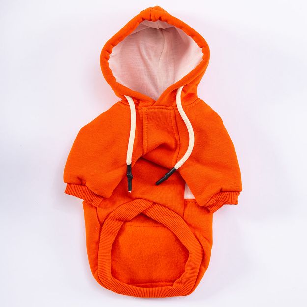 Picture of Pawstar Orange Cute Hoodie L