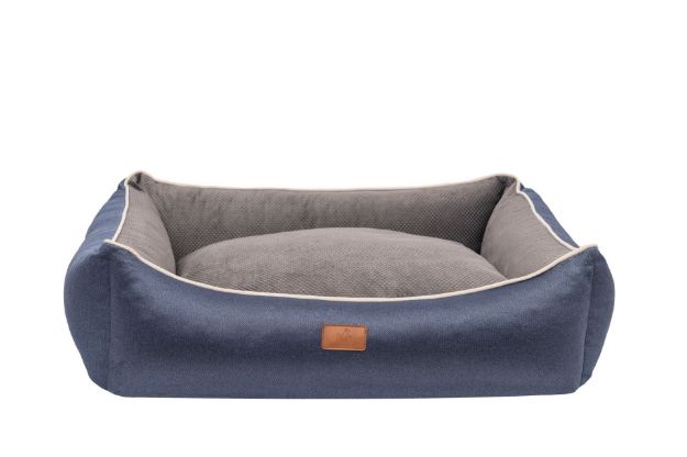 Peggy Lola Köpek Yatağı Lacivert/ Gri M 70 x 50 x 25 Cm resmi