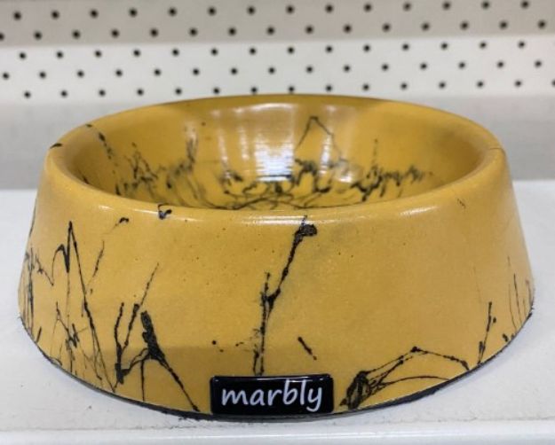 Picture of Marbly Orange Black 16 Oz Mama Ve Su Kabı