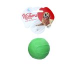 Natura Plastik Sert Top Köpek Oyuncak 7 Cm resmi