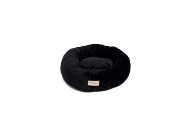 Pet Comfort Hotel Siyah Kedi ve Köpek Yatağı S 50 cm resmi