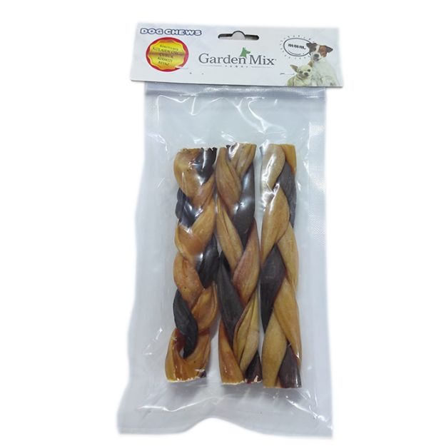 Picture of Garden Mix Kolajen Örgü Çubuk Köpek Çiğneme Kemiği 80-100 Gr