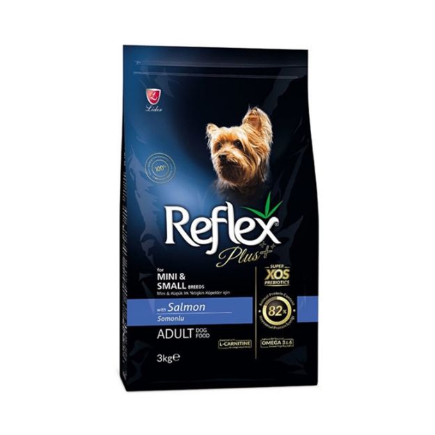 Reflex Plus Adult Small Dog Somonlu Küçük Irk Yetişkin Köpek Maması 3 kg resmi