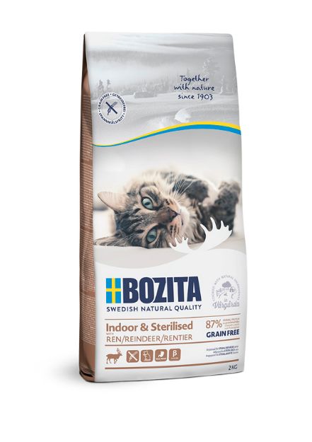 Picture of Bozita Adult Yetişkin Kısırlaştırılmış Geyik Etli Kedi Maması 2 Kg