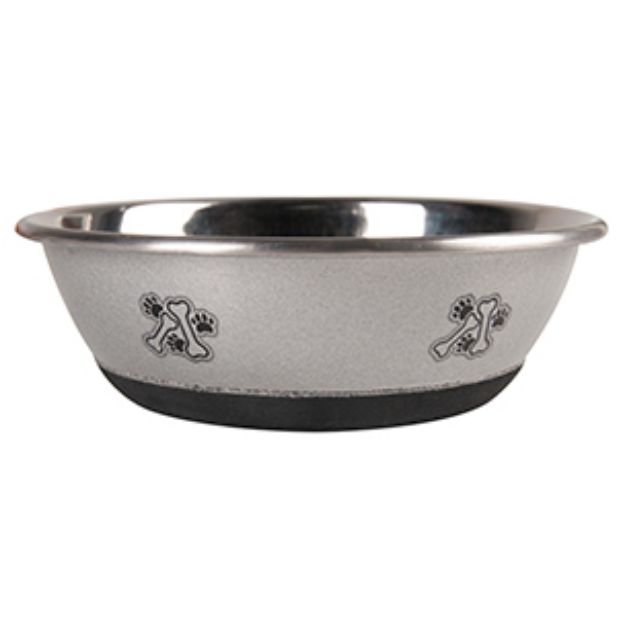 Picture of Flamingo Selecta Paslanmaz Çelik Köpek Mama Kabı 13 Cm 300 Ml