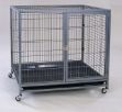 Dayang Köpek Kafesi Galvaniz Tekerlekli 95 cm x 57 cm x 87 cm resmi