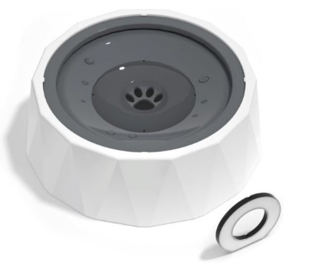 Picture of Els Pet Sıçrama Önleyici Kedi&Köpek Su Kabı