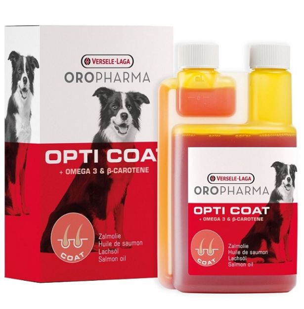 Versele Laga Oropharma Opti Coat Tüy ve Deri Vit. Köpek Somon Yağı 250 ml resmi